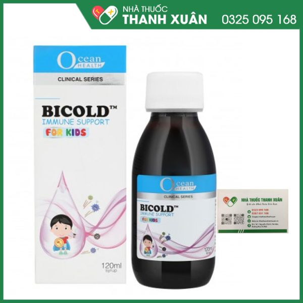 Bicold Immune Support for Kids hỗ trợ tăng cường sức đề kháng cho trẻ